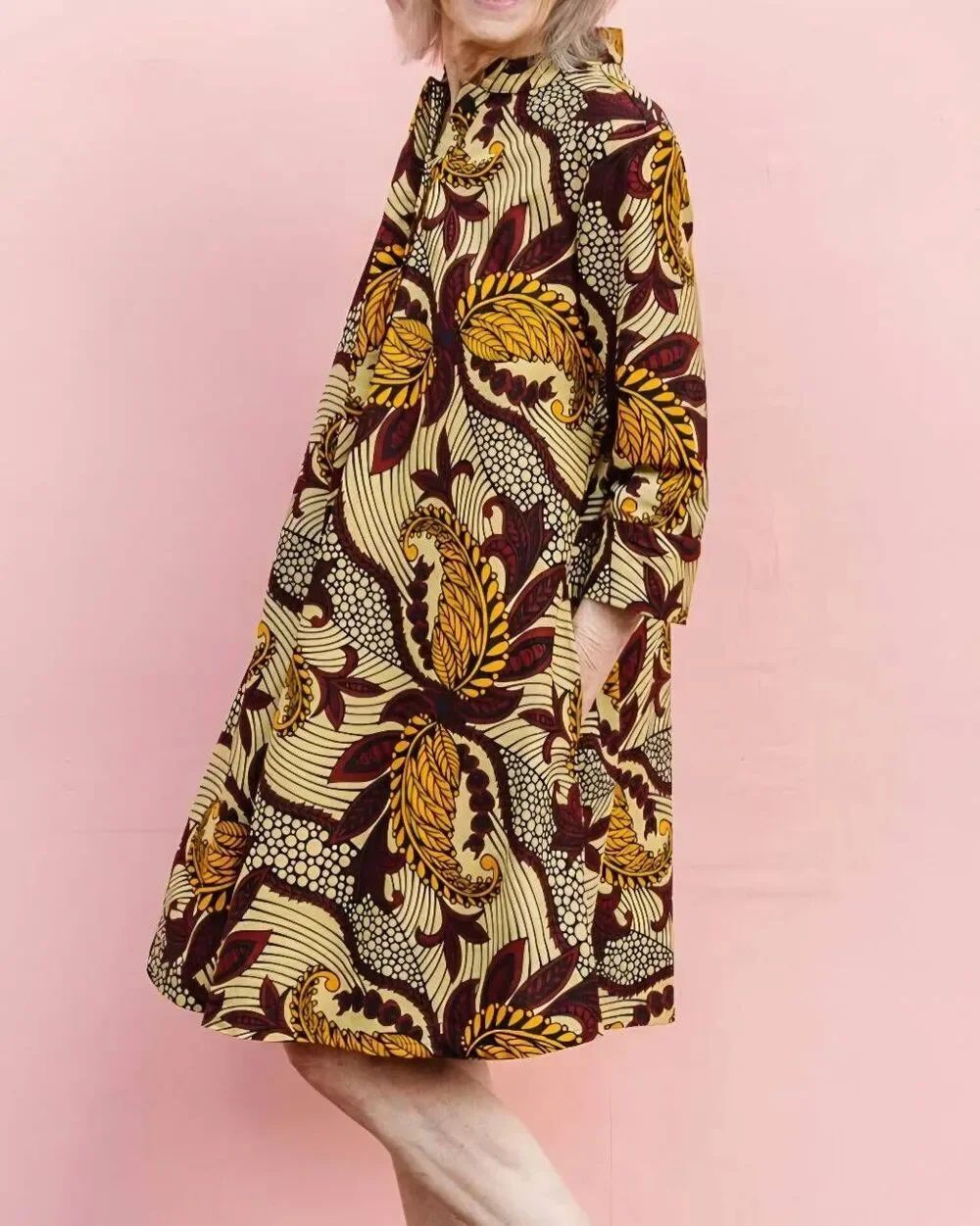 Zuri Kenya Acanthus dress sz XL